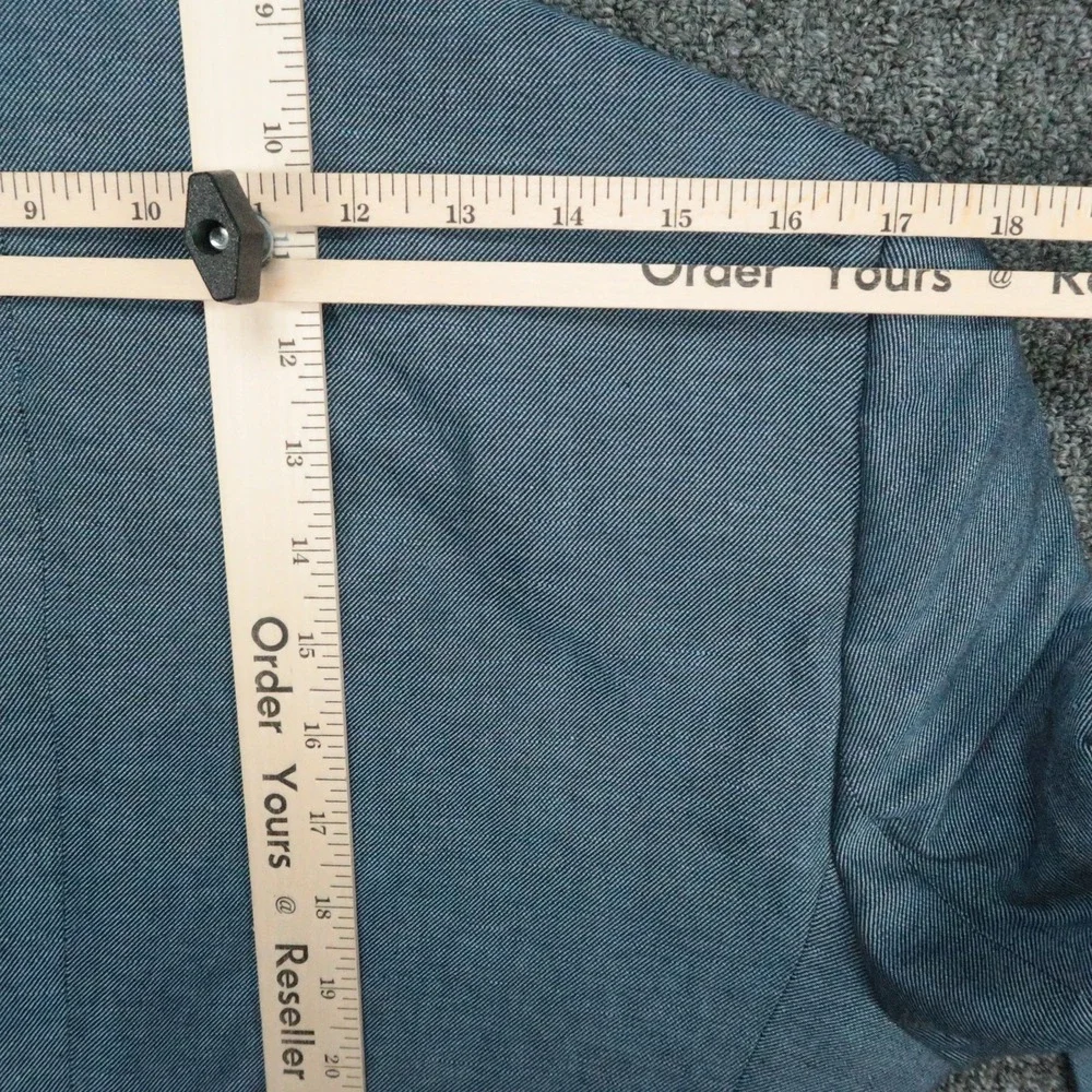 Ted Baker Blazer Mens Medium Blue Core Linen Blend Sport Coat